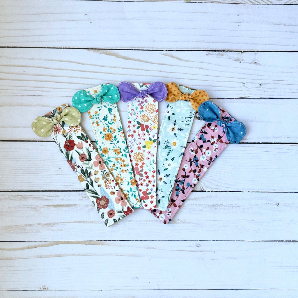 Fabric Bookmark with Bow
