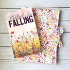 Quilted Fabric Book Sleeve with Magnetic Clasp and Bow