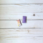 Set of 2 Magnetic Fabric Bookmarks
