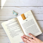 Set of 2 Magnetic Fabric Bookmarks