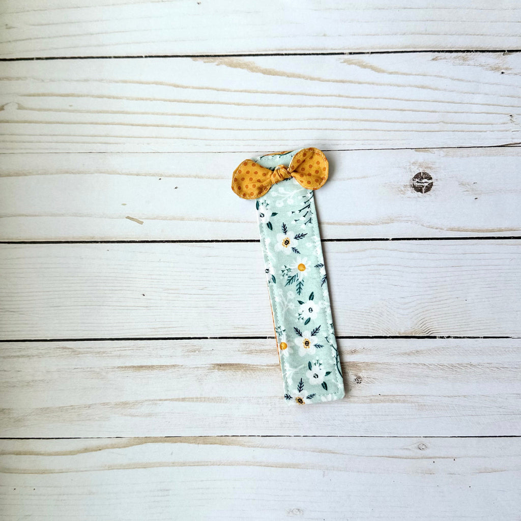 Fabric Bookmark with Bow
