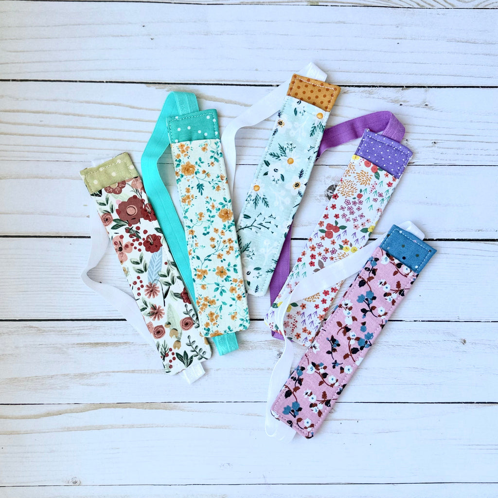 Fabric Bookmark with Elastic and Penholder