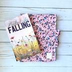 Quilted Fabric Book Sleeve with Magnetic Clasp and Bow