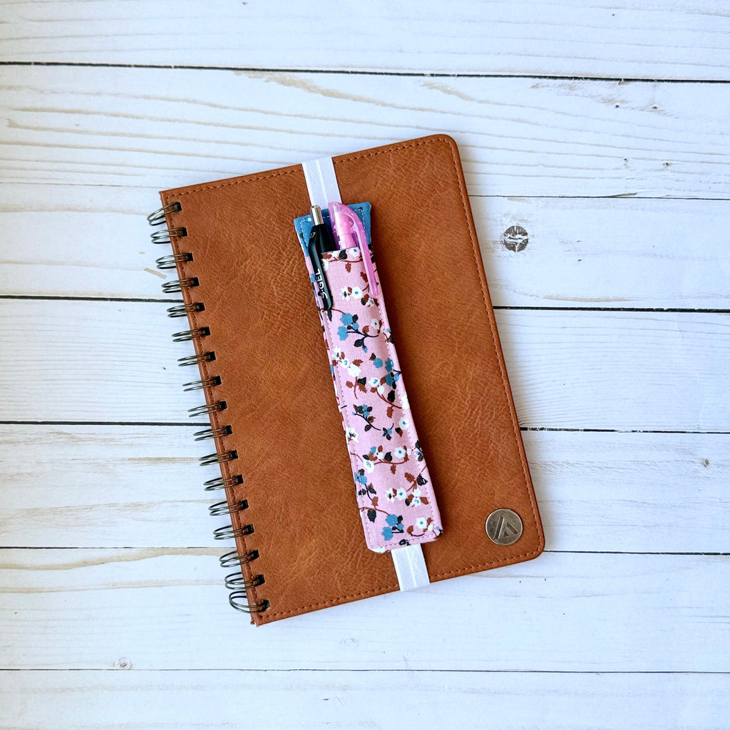Fabric Bookmark with Elastic and Penholder