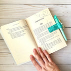 Magnetic Fabric Bookmark with Penholder