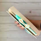 Magnetic Fabric Bookmark with Penholder