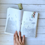 Set of 2 Magnetic Fabric Bookmarks