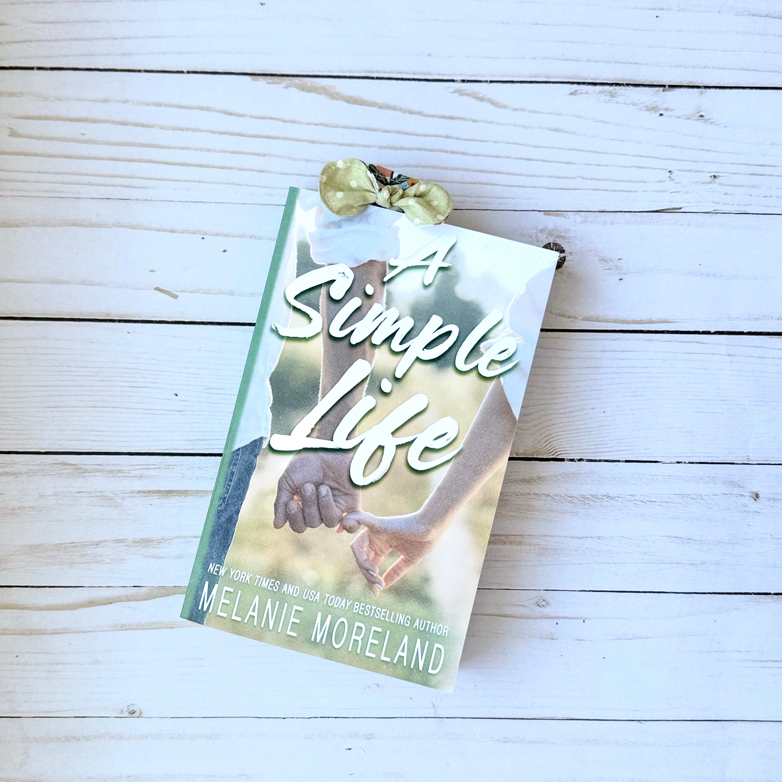 Fabric Bookmark with Bow
